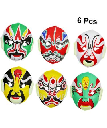 Shop Toyvian 6pcs Halloween Accessories | Opera Cosplay Masks & Costumes for Kids | International Shipping - Buy Online on GoSupps.com