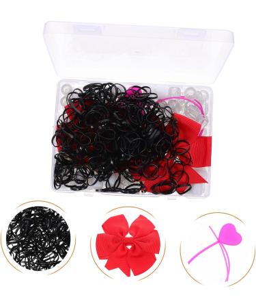 FRCOLOR 1 set Barrel beads Hair Jewelry Rings hair braiding beads braids bead hair tube beads hair braiding jewelry hair braid cuff braid hair coil Hair Cuffs to weave Red hair polyester - Buy Online on GoSupps.com
