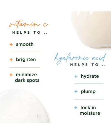 Tree of Life Vitamin C & Hyaluronic Acid Facial Serum Duo - Brightening & Hydrating Skincare, 2 x 1 Fl Oz - Buy Online on GoSupps.com