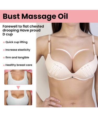 Fat Burning Massage Oil for Breast Lift & Body Contouring - 2 Piece Essential Oil Set - Buy Online on GoSupps.com