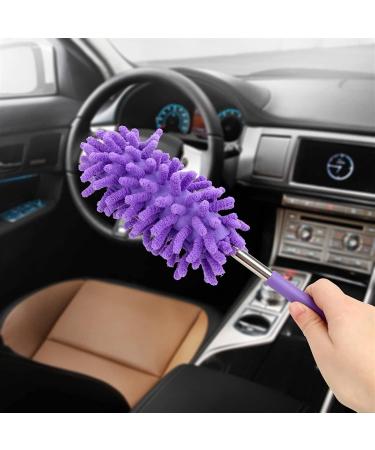 Set Duster Telescopic Cleanning Brush Remover Home Car Cleaner for Air-Conditioner Furniture Shutter Washing Tool Scrub Dusters Handle Dusters Brushes - Buy Online on GoSupps.com