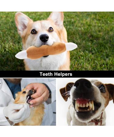 Cute Plush Dog Squeaky Toys 12PCS for Small Medium Puppies - Chew Toys Combo - Buy Online on GoSupps.com