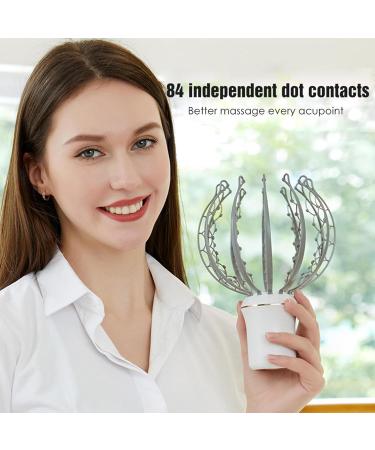 Portable Electrical Octopus Claw Massager | Battery-Operated Scalp Massager for Relaxation Tension Relief & Deep Sleep - Worldwide Shipping - Buy Online on GoSupps.com