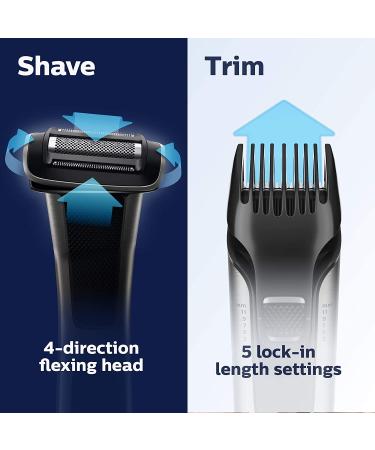 Philips Norelco Bodygroom Series 7000 BG7030/49 Showerproof Trimmer & Shaver - Buy Online on GoSupps.com
