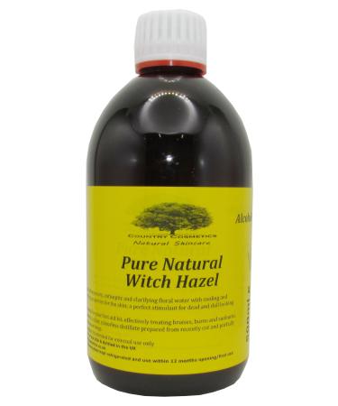 Pure Natural Witch Hazel Water 500ml Fresh 500 ml (Pack of 1)