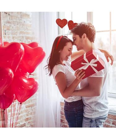 Valentine's Day Heart Head Boppers and Heart Shape Sunglasses Set for Parties and Celebrations - Buy Online on GoSupps.com