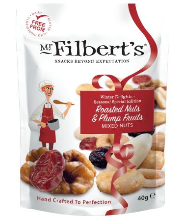 Mr Filbert's Roasted Nuts & Plump Fruits 20 x 40g