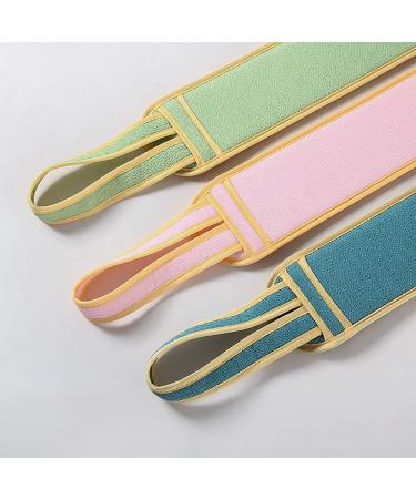 Exfoliating Shower Sponge Pad Set - Easy to Clean, Lathers Well - Pink Body Scrubber for Shower - Loofahs for Comfortable Massage - Buy Online on GoSupps.com