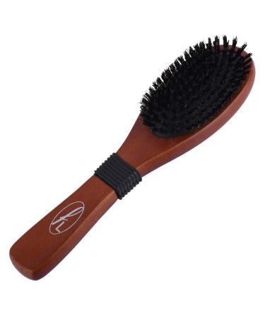 Fine Lines - Grooming Bristle Brush | Boar and Nylon Bristle Hair Brush | Soft Bristle Hair Brush for Afro Wet or Curly Hair | Bristle Hair Brushes for Women and Men