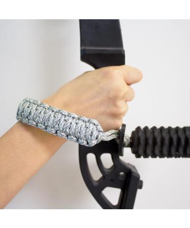 2 Pack Bow Wrist Sling 550 Paracord Strap for Compound & Recurve Bows - Green Digital Camo - Buy Online on GoSupps.com