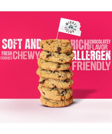 Mightylicious Handcrafted Cookies - Soft & Chewy Gluten-Free, Dairy-Free, Non-GMO, Kosher, Vegan - 7.4 Oz - Buy Online on GoSupps.com