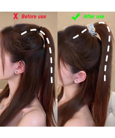 Rhinestone Rhinestone Hair Barrettes: High Ponytail Clips for Women - Perfect Hair Accessory Gift - Buy Online on GoSupps.com