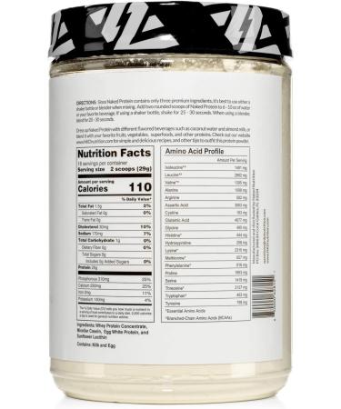 Naked Protein Powder Blend - Egg, Whey, and Casein Protein - 1lb Pack | High Quality Protein Powder - Buy Online on GoSupps.com