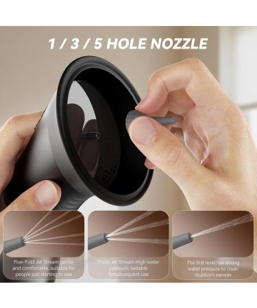 GOAKICHGO Ear Wax Removal - Electric Ear Wax Removal Kit - Ear Cleaner for Safe and efficient Removal of Earwax buildup Ear Irrigation Kit Includes 12 Tips IPX7 Cleaning for Adults & Kids - Buy Online on GoSupps.com