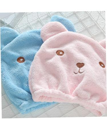 Buy MERRYHAPY 4 Pcs Quick Dry Hair Towel Caps - Cartoon Shower Hats for Fast Drying Hair | International Shipping Available - Buy Online on GoSupps.com