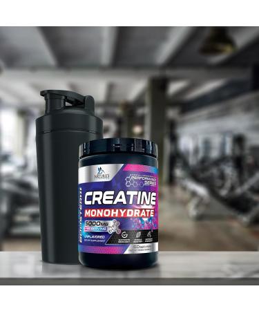 Micronized Creatine Monohydrate Powder - Unflavored 5000mg - Keto Friendly Amino Acid Supplement for Muscle Building - 60 Servings - Buy Online on GoSupps.com