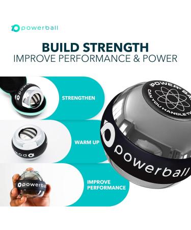 RPM Power Powerball Diablo Evo - Gyroscopic Grip & Wrist Strengthener Arm Trainer | International Shipping - Buy Online on GoSupps.com