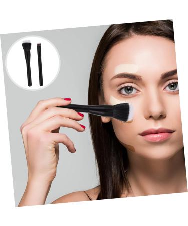 DRESSOOS 2 Pcs Highlight Brush Makeup Brush Fashionable Blush Brush Man- Made Fiber Makeup Artificial Fiber - Buy Online on GoSupps.com