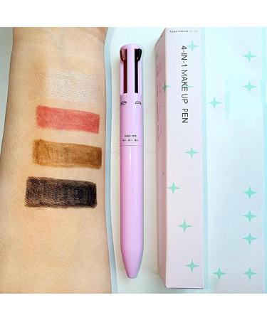  Sloane Highlight-Eyeliner Pencil Matte Waterproof Eyebrow Pencil Rotating Eyebrow Pencil Easy to Color 4 Colors Sweatproof Long-Lasting Waterproof for Women - Buy Online on GoSupps.com