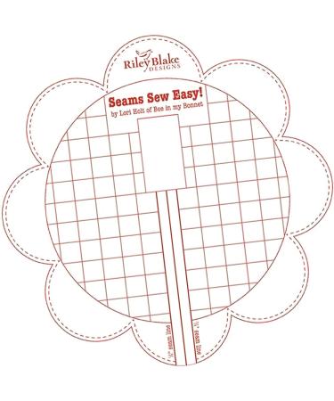 Lori Holt Seams So Easy Seam Guide Red - Perfect Sewing Tool for Accurate Seam Allowances - Buy Online on GoSupps.com