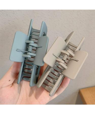 Whaline Hair Claw Clips - 6 Pack Matte Solid Color Hair Jaw Clamp - Buy Online on GoSupps.com