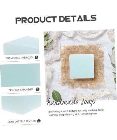 MAGICLULU Plant Handmade Essential Oil Soap Scrub Handmade Soap Refreshing Skin Handmade Soap Hand Soap Scrub Soap Bar Plant Soap Bar Soap Bar for Face Soap Bar for Body - Buy Online on GoSupps.com