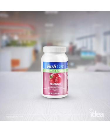 ReliOn Raspberry Glucose Tabs (200ct, 2 Pack) for Diabetes - Complete Guide - Buy Online on GoSupps.com