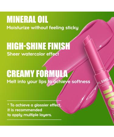 Tinted Lip Balm Hydrating Coloured lip Balms Natural Glossy Finish long Lasting Moisturizing Lip Care Balm Repairing Lip Lines And Prevents Dry Cracked Pressed Lip Balm (02#) - Buy Online on GoSupps.com