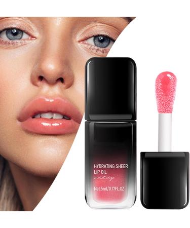 Color Changing Lip Oil Moisturizing Lip Balm Shiny Long Lasting Lip Color 5ml with Nourishing Restorative Properties for Date Party 2 - Buy Online on GoSupps.com