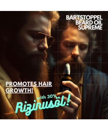  Bartstoppel Cocos Bartstoppel Supreme Men's Beard Oil - Tropical Scent - Daily Beard Care - Against Dandruff - Vegan Oil - Castor Oil for - Buy Online on GoSupps.com