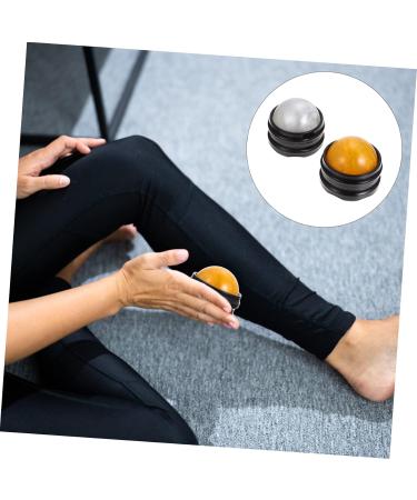 Healeved 2-Pack Roller Ball Yoga Massage Balls - Resin Mini Muscle Devices for Self-Massage & Foot Relief - Perfect for Muscle Regeneration & Fitness - Buy Online on GoSupps.com