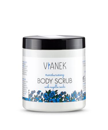 Vianek smoothing and moisturizing body peeling.Body peeling in pimples on the back & body impure skin & ingrown hair.Vegan natural cosmetics size 265g.