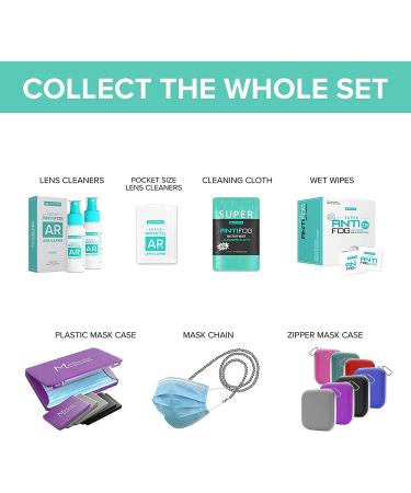 OPTIPAK Anti-Fog Wipes for Glasses, Binoculars, Face Shields - 150 Count - Prevents Fogging on Eyewear, Mirrors, Lenses - Pack of 1 - Buy Online on GoSupps.com