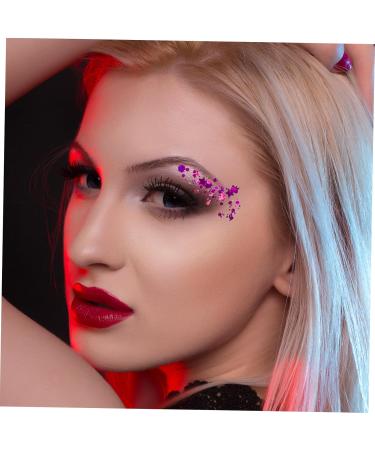 FOYTOKI 4pcs Set Colorful Eye Shadow Eyeshadow Glitter Festival Glitter Body Glitter Spray Liquid - Buy Online on GoSupps.com