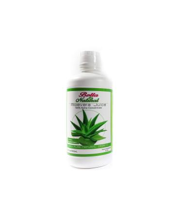 Bella All Natural Pure Aloe Vera Juice (UnFlavored) 32 Oz - Antioxidant and Rehydration Drink