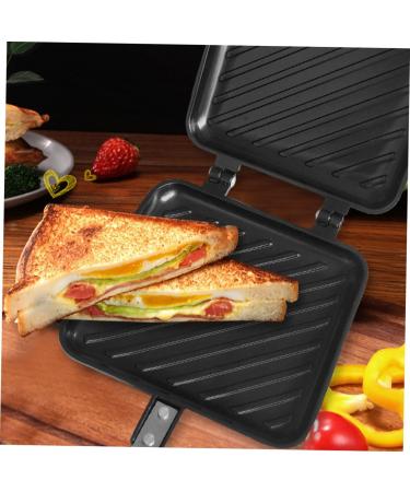 PRETYZOOM Sandwich Pan Square Pans for Baking Candy Stuffed Eggs Useful Sandwich Mold Kitchen Essentials Maker Flip Grill Pan Grill Cheese Toaster Pan Scraper Puddy Iron Steak Accessories - Buy Online on GoSupps.com