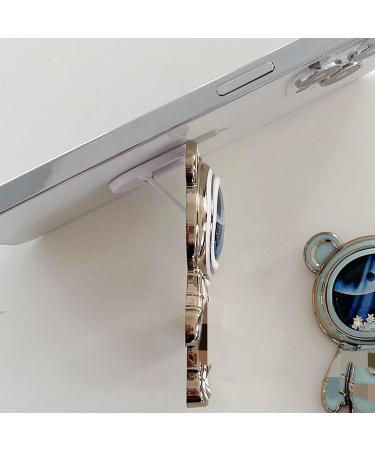 Tivenfezk Nadoli Samsung Galaxy A04S Case - Treibsand B r Astronaut Hidden Stand Shell | Soft Silicone Glitzer Astronaut Design - Buy Online on GoSupps.com
