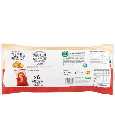  Lay's LAY'S NATURE SEL MULTIPACK 6x25G - Buy Online on GoSupps.com