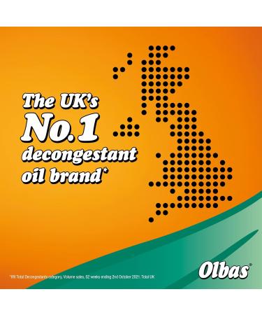 Olbas Oil Inhalant Decongestant 12ml - Fast Relief for Sinus Congestion - Pack of 1 - Buy Online on GoSupps.com