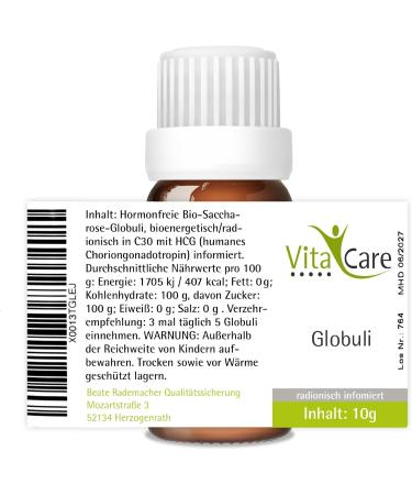Vitacare 21-Day Metabolism Strawberry Kit | HCG Diet Complete Package with Protein Shake MSM Multivitamin Omega 3 OPC & Globuli - International Shipping Available - Buy Online on GoSupps.com