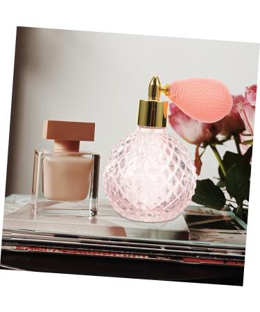 Didiseaon Empty Spray Bottle Crystal Perfume 100ml Perfume Bottle Spray Perfume Bottle Refillable Perfume Bottle Clear Crystal Makeup Container Travel Pink Pineapple Flash Glass - Buy Online on GoSupps.com