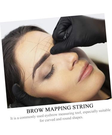 FOMIYES 3pcs String Ink Line Box Ink Line Ruler Vial Brow Mapping Tool Eyebrow Ruler Eyebrow Mapping Bottled Measurement Tool - Buy Online on GoSupps.com