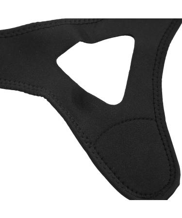 Anti Snoring Chin Strap for Men - Soft Elastic Black Head Band to Stop Snoring All Night - Buy Online on GoSupps.com