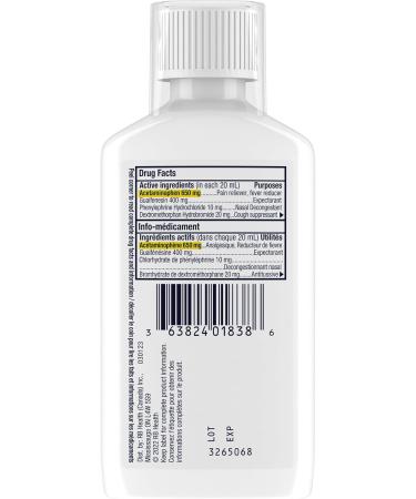 Mucinex Multi Action Liquid - Congestion Cold & Cough Solution - Buy Online on GoSupps.com