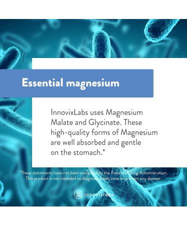 Buy InnovixLabs Advanced Magnesium 150 Vegan Capsules - Supports Energy & Wellness - Buy Online on GoSupps.com