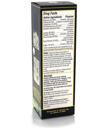 Doctor Wise Natural Relief 68 Quick Dissolve Tablets for Overactive Bladder, Hot Flashes & Night Sweats - Buy Online on GoSupps.com