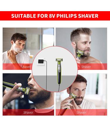 MEROM One Blade QP2630 Charger - Compatible Power Cord for Philips Norelco Oneblade Trimmer QP2530 QP2630 - 8V Charging Cord (1 Count) - Buy Online on GoSupps.com