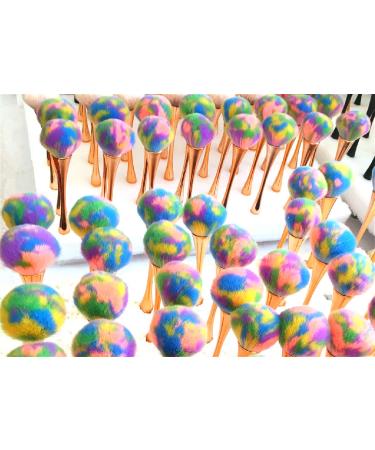 Large Powder Mineral Brush - Gold-Colorful Makeup Brush for Daily Use - Buy Online on GoSupps.com