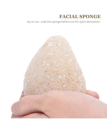 FOMIYES Konjac Sponge - 1pc Facial & Body Cleaning Sponge for Gentle Cleansing & Skin Care - Buy Online on GoSupps.com