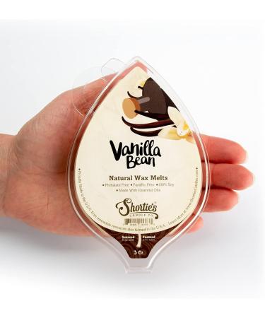 Shortie s Candle Co. Vanilla Bean Soy Wax Melts - 3 Pack of Highly Scented 3 Oz. Bars - 100% Natural Vegan & Non-Toxic Essential Oils - Buy Online on GoSupps.com